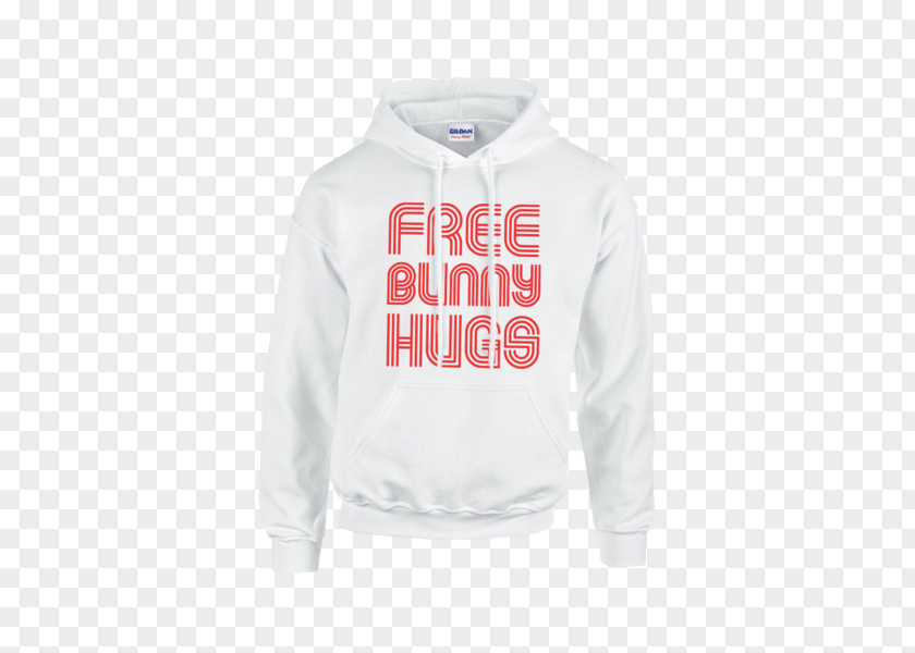 Hugging Rabbits Hoodie T-shirt Sweater Bluza PNG
