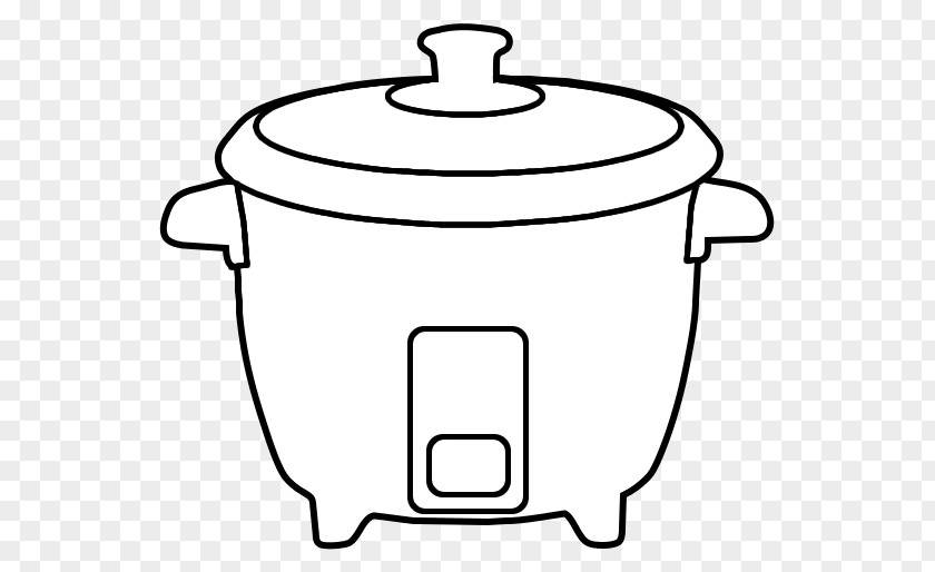 Rice Cliparts Outline Cookers Clip Art PNG