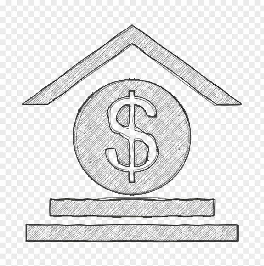 Bank Sign Icon Money PNG