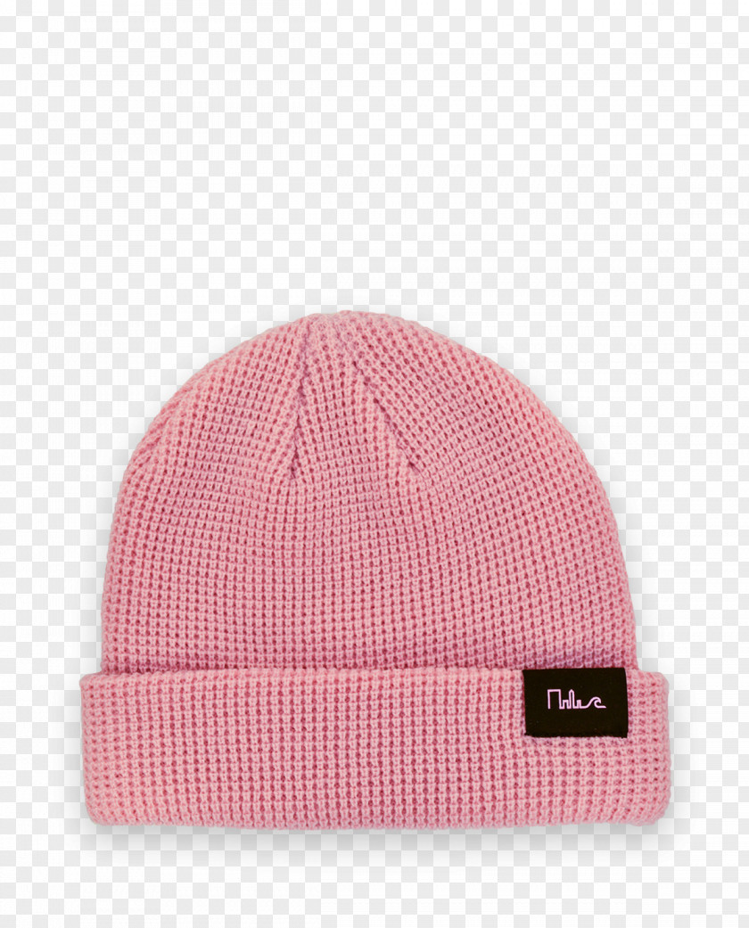 Beanie Knit Cap Pink Neff Headwear PNG