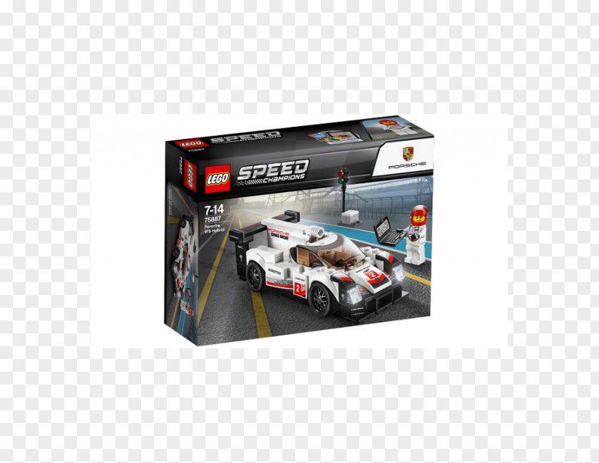 Porsche 919 Hybrid Lego Speed Champions Toy PNG