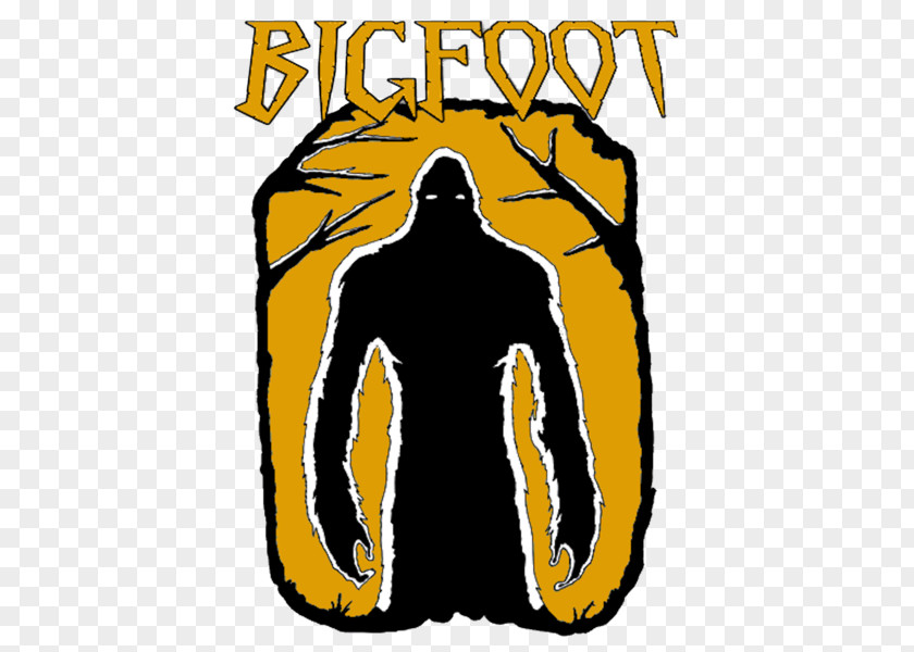 Sasquatch Foot Mold Bigfoot Clip Art Drawing Vector Graphics Image PNG