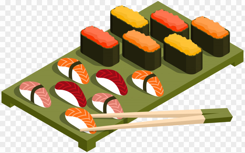 Sushi Japanese Cuisine Menu Clip Art PNG