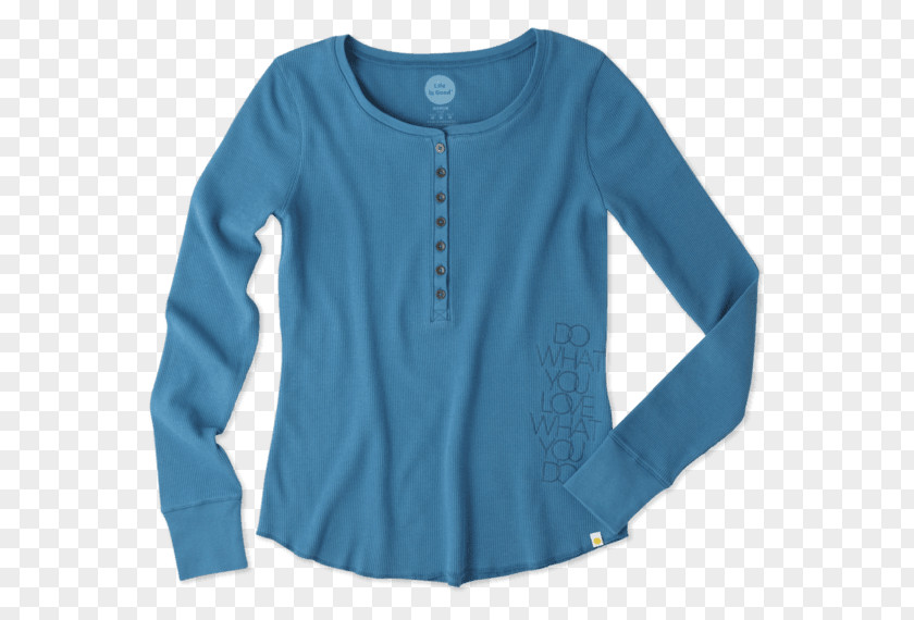 T-shirt Long-sleeved Blouse Button PNG