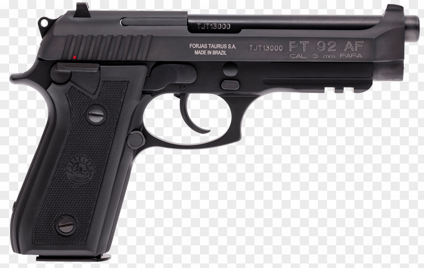 Taurus Beretta M9 PT92 Firearm Pistol PNG