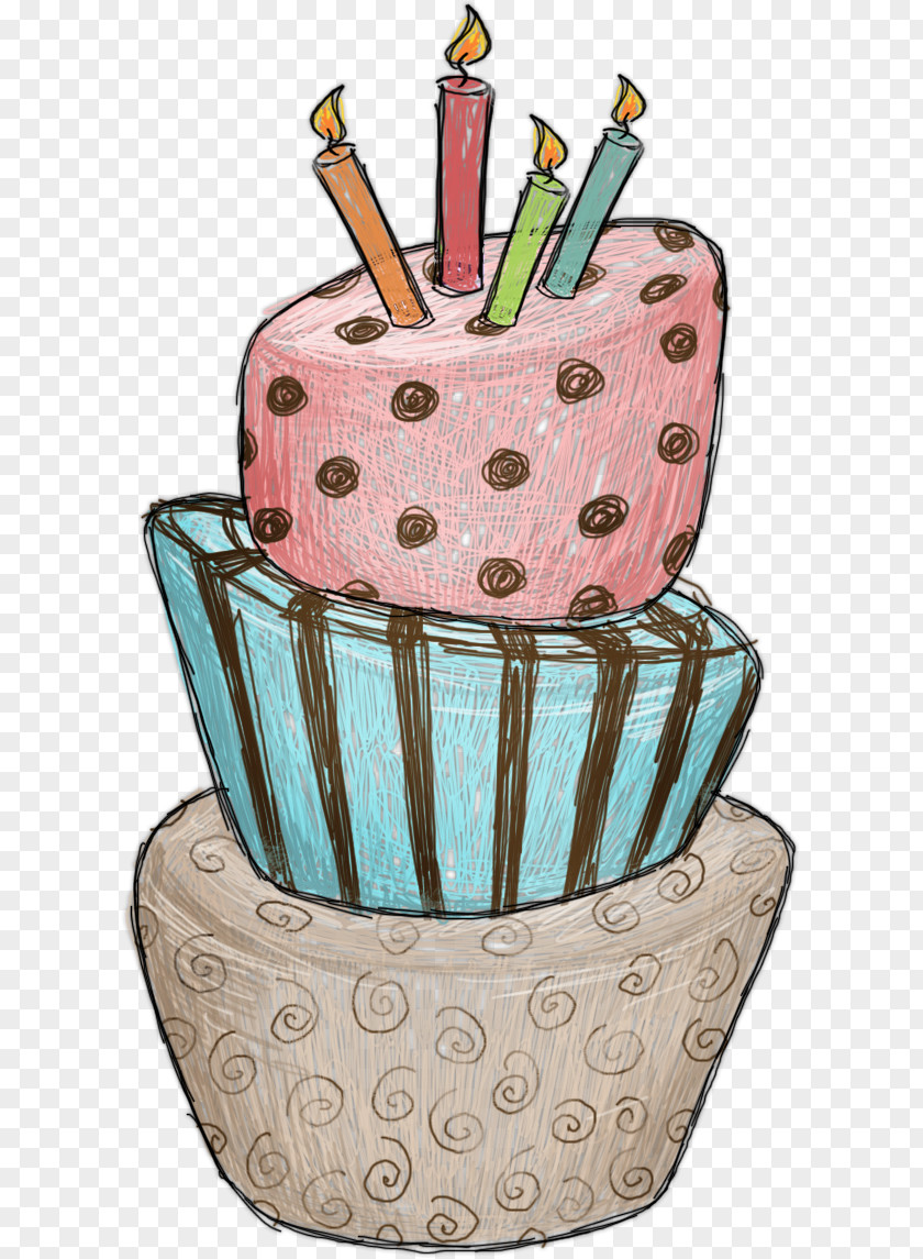 Cake Birthday Torte Decorating Buttercream PNG