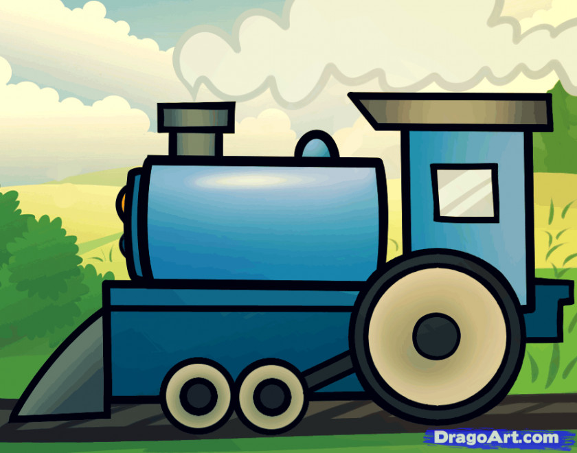 Cartoon Trains Train Drawing Clip Art PNG