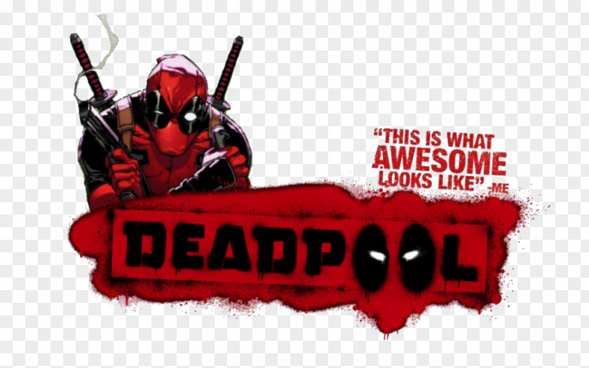 Deadpool Icon Film Superhero Movie Marvel Comics Art PNG