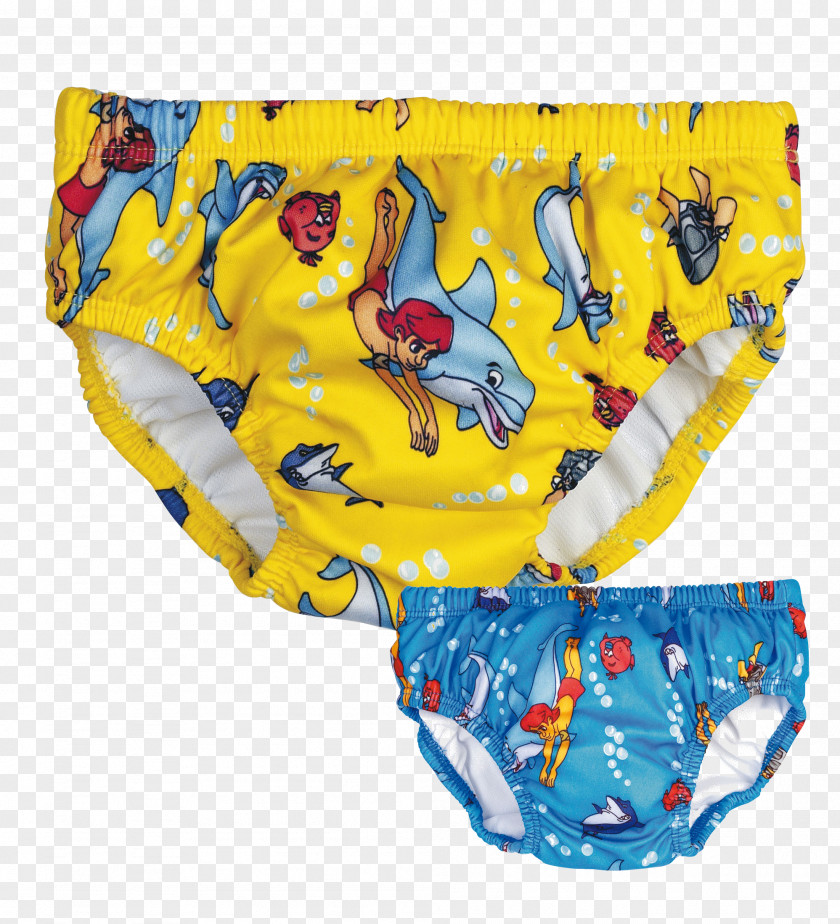 Delfin Briefs Swimsuit Yellow Trunks Swimming PNG