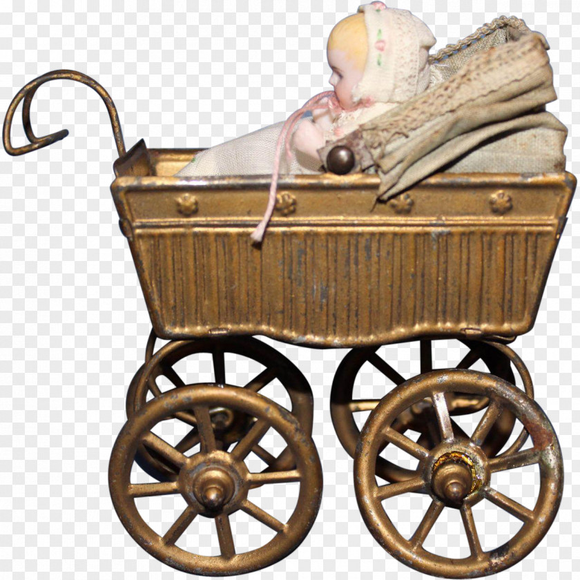 Pram Baby Doll Stroller Wagon Carriage Transport PNG