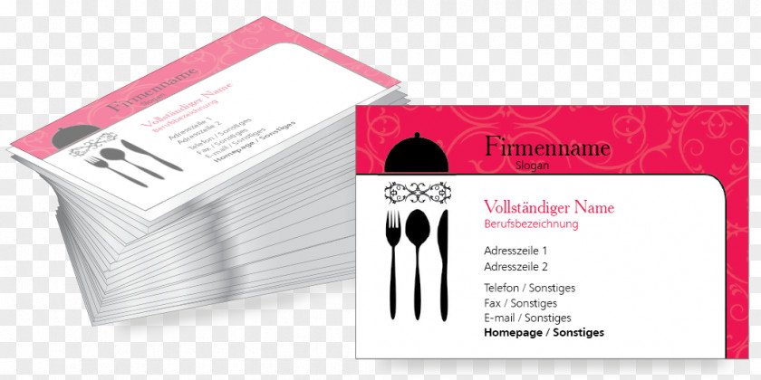 Wasser Visiting Card Business Cards Flyer Template PNG