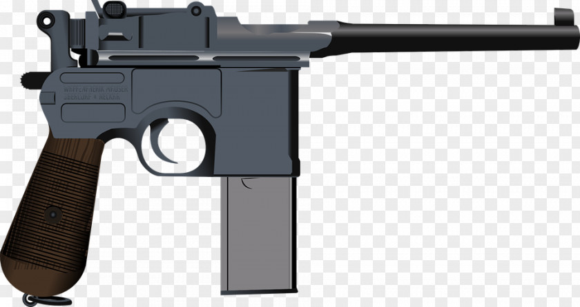 Weapon First World War Mauser C96 Semi-automatic Pistol Firearm PNG