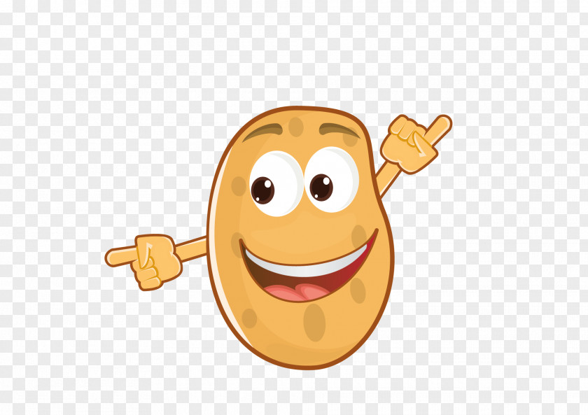 Cartoon Character Baked Potato Batata Vada Dum Aloo Chaat PNG