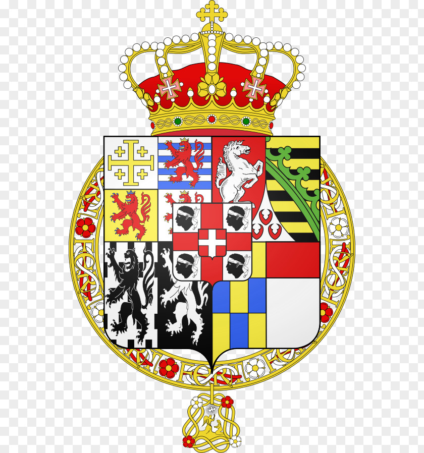 Charles Albert Of Sardinia Kingdom Austria Coat Arms Archduke Spain PNG