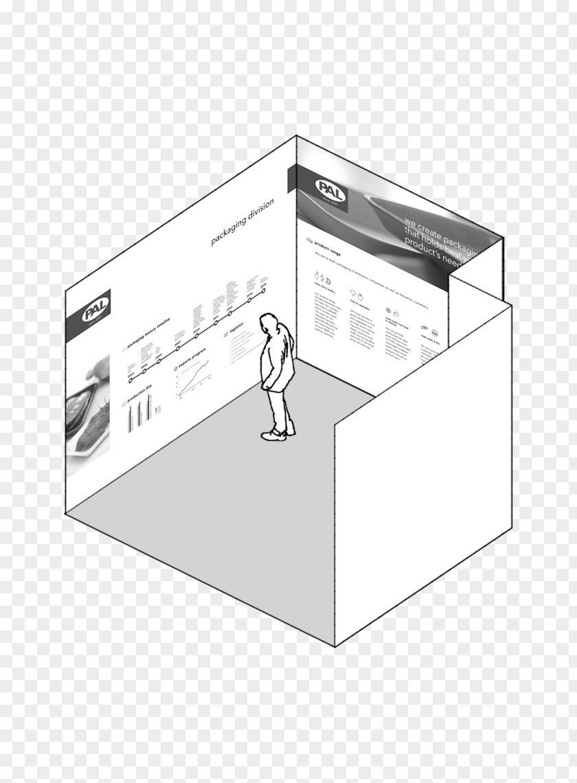 Exhibition Booth Design Rectangle PNG