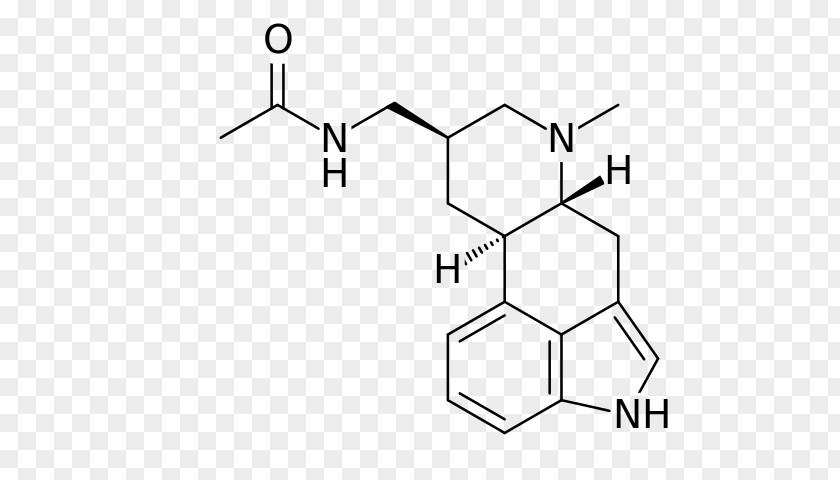 Indole Alkaloid Lysergic Acid Diethylamide Structure Chemistry PNG