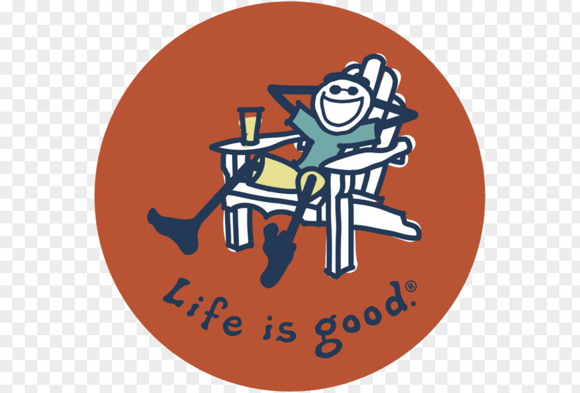Jake Sticker T-shirt By The Lake-Life Is Good Shoppe Life Good? Crusher Long Sleeve PNG