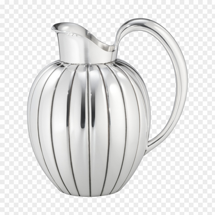 Jug Pitcher Carafe Georg Jensen A/S Decanter PNG