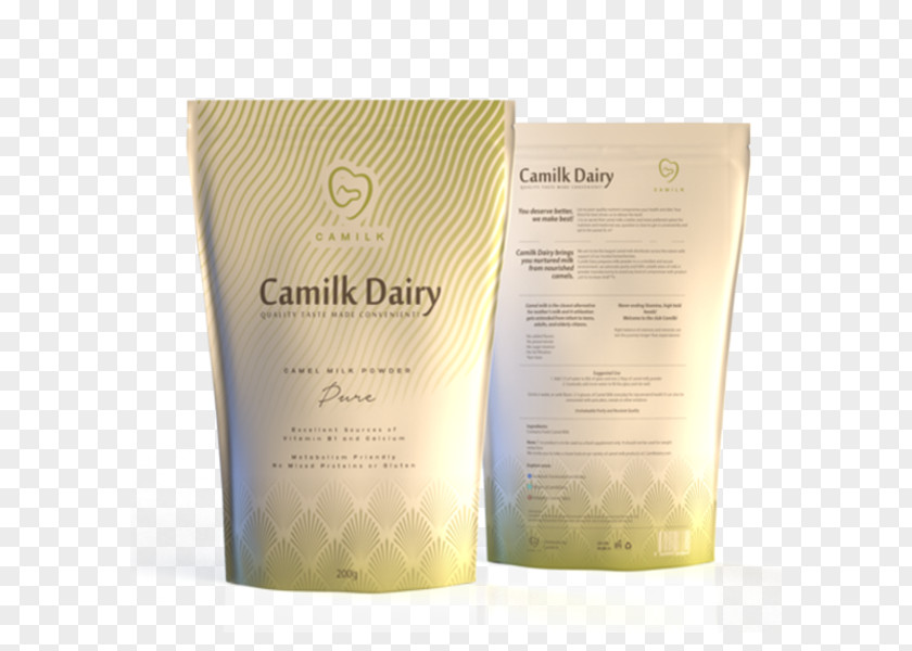 Milk Lotion Powdered Camel PNG