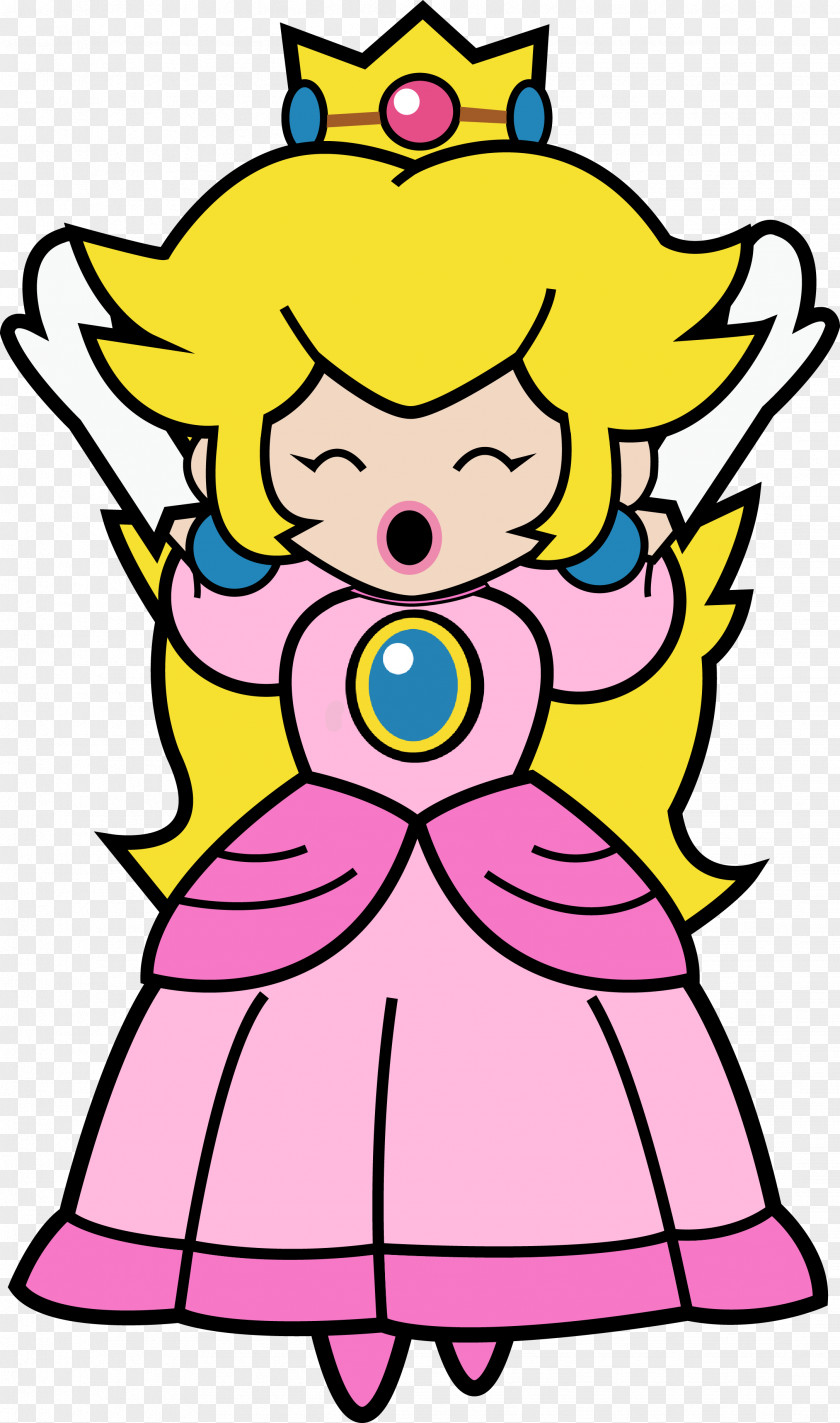 Peach Princess Super Paper Mario Rosalina PNG