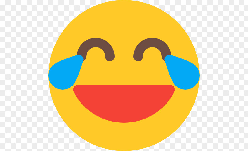 Smiley Face With Tears Of Joy Emoji Happiness PNG
