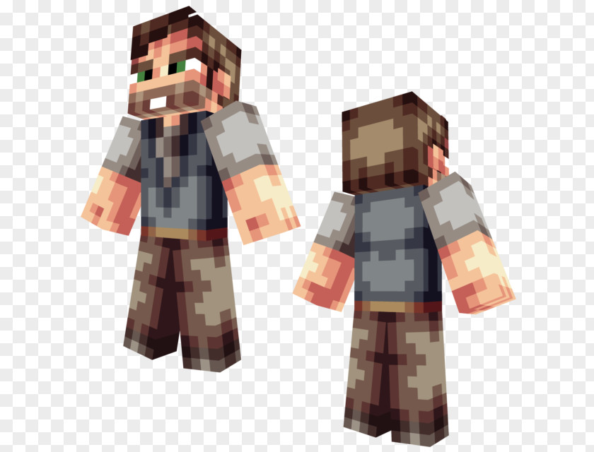 The Walking Dead Minecraft Outerwear PNG