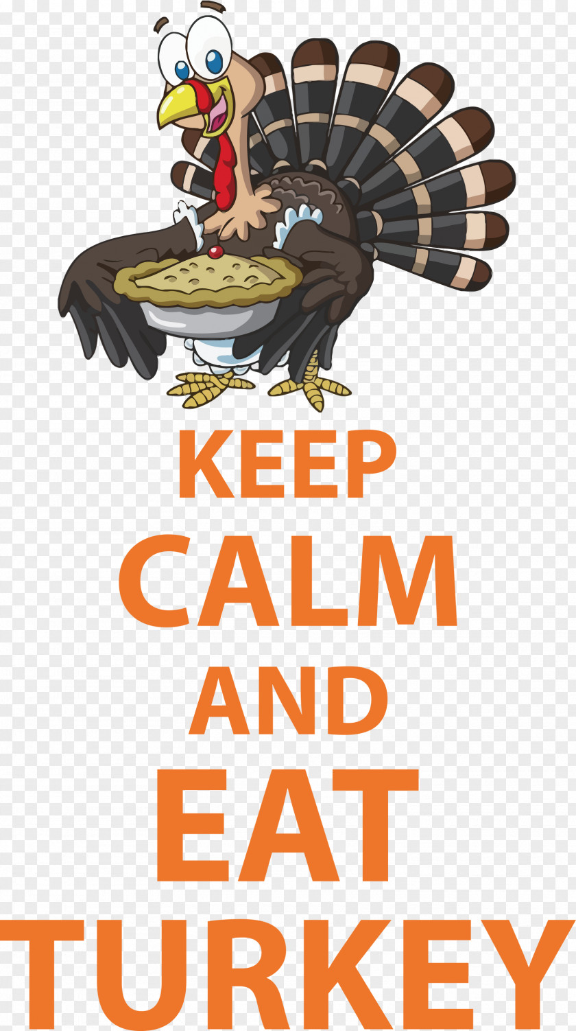 Eat Turkey Keep Calm Thanksgiving PNG