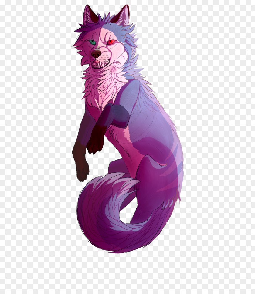 Fierce Expression Whiskers Cat Dog Cartoon PNG