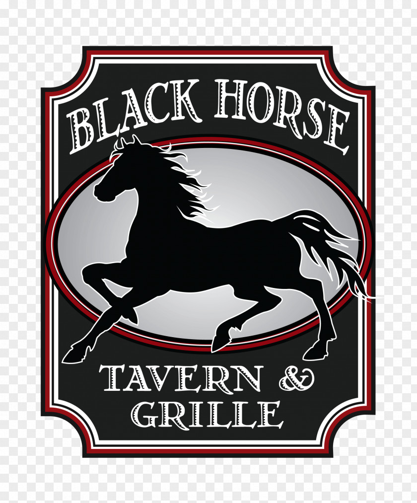 Horse Black Tavern And Grille Bar Restaurant Menu PNG