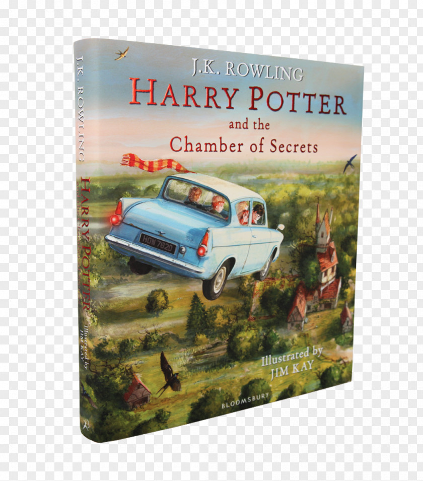 Illustrated Harry Potter And The Chamber Of Secrets Philosopher's Stone Goblet Fire Prisoner Azkaban Order Phoenix PNG