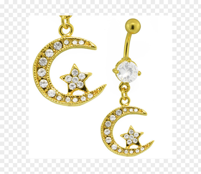Jewellery Locket Earring Body Moon PNG