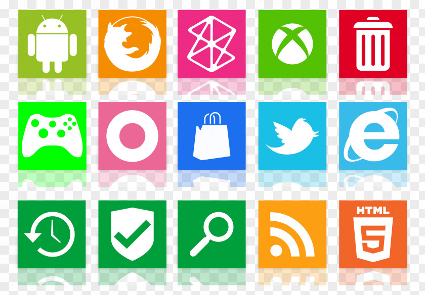 Metro-UI Style Icons User Interface Metro Icon Design PNG