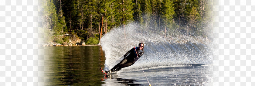 Skiing Water Slalom Lake Tahoe Ski School PNG