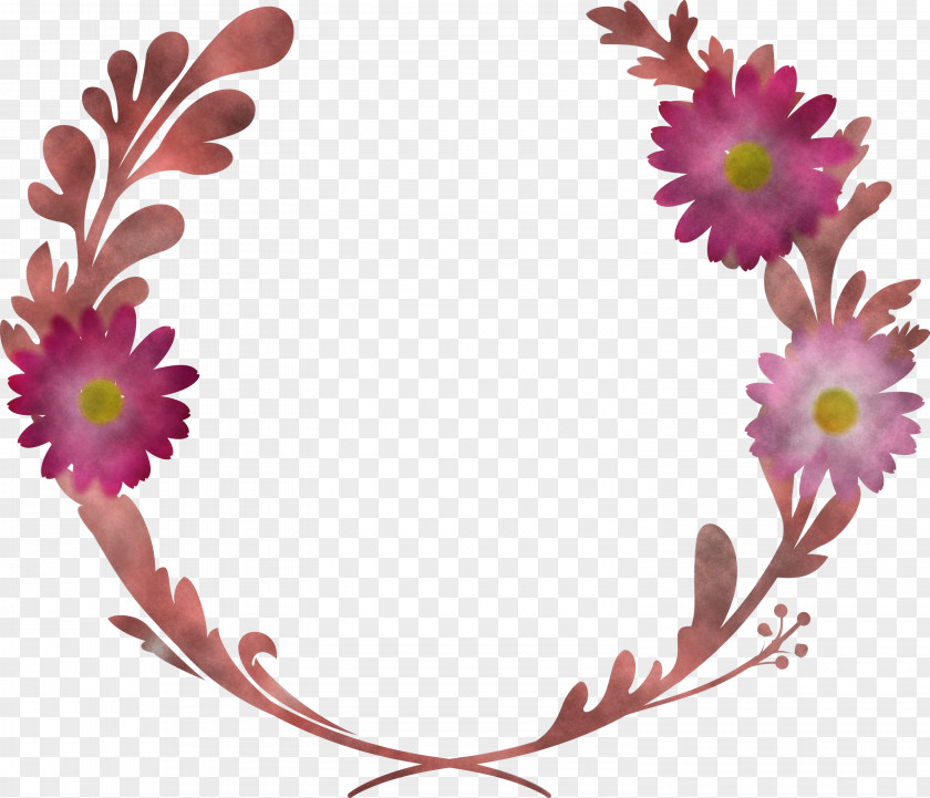 Spring Frame Decoration PNG