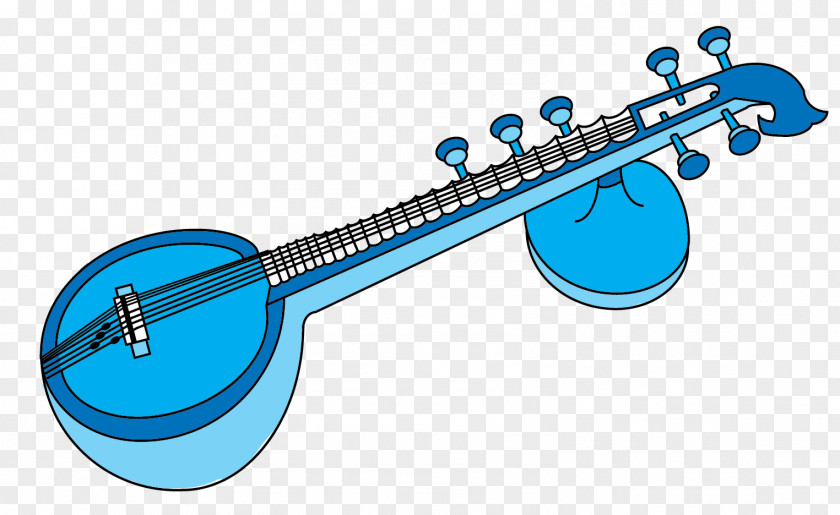 Veena Musical Instruments Music Of India PNG of , Sitar clipart PNG