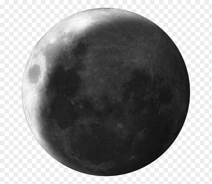 Full Moon Planet M Sphere Sky Black PNG