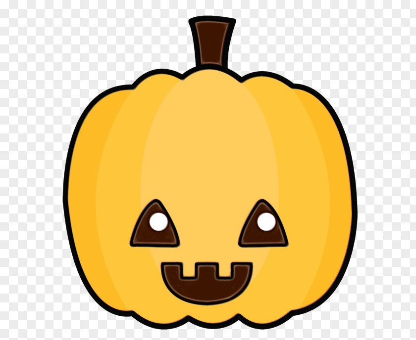 Happy Vegetable Halloween Pumpkin Cartoon PNG