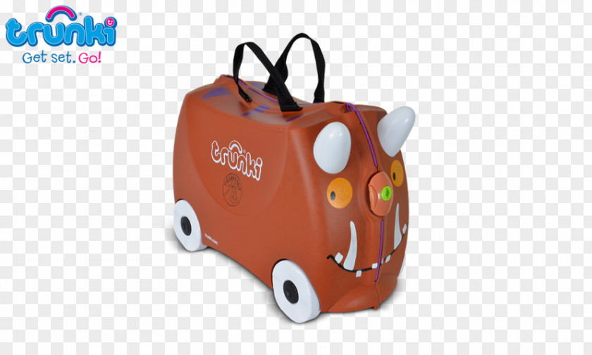 Suitcase The Gruffalo Trunki Ride-On Hand Luggage PNG