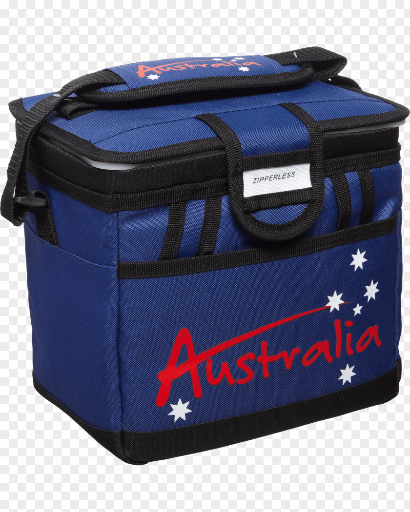 Australia Day Cooler Bag Electric Blue PNG