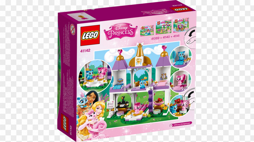 Disney Princess Aurora LEGO 41142 Palace Pets Royal Castle Friends Toy PNG