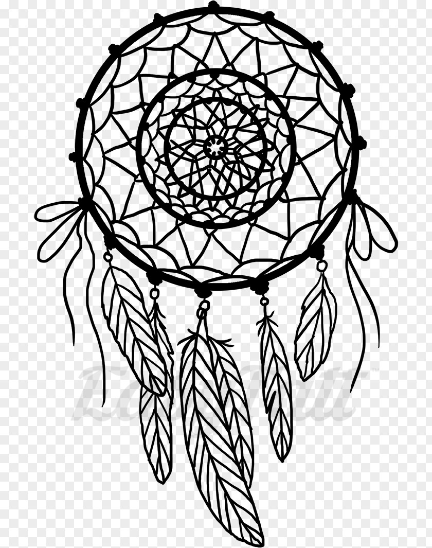 DREAMCATCHER Tattoo Line Art EasyTatt Dreamcatcher Feather PNG