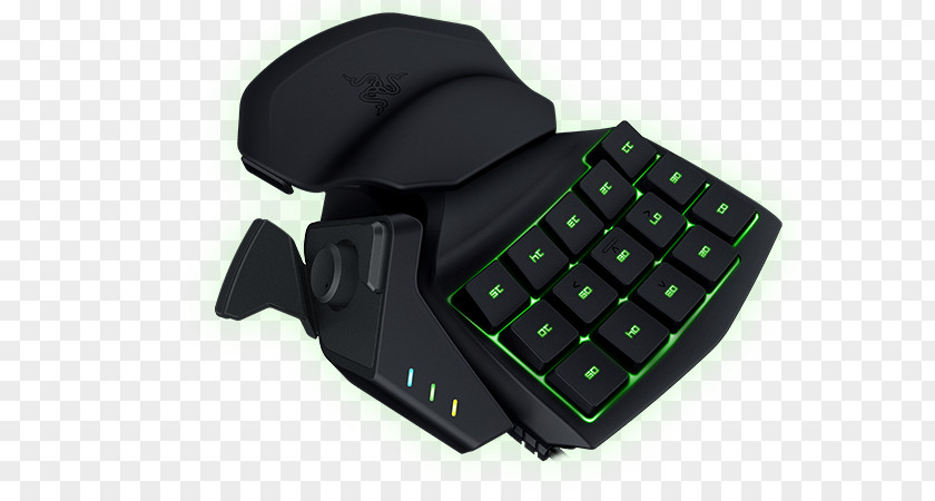 Fang Gamepad Computer Keyboard Razer Orbweaver Chroma Tartarus Gaming Keypad Mouse PNG