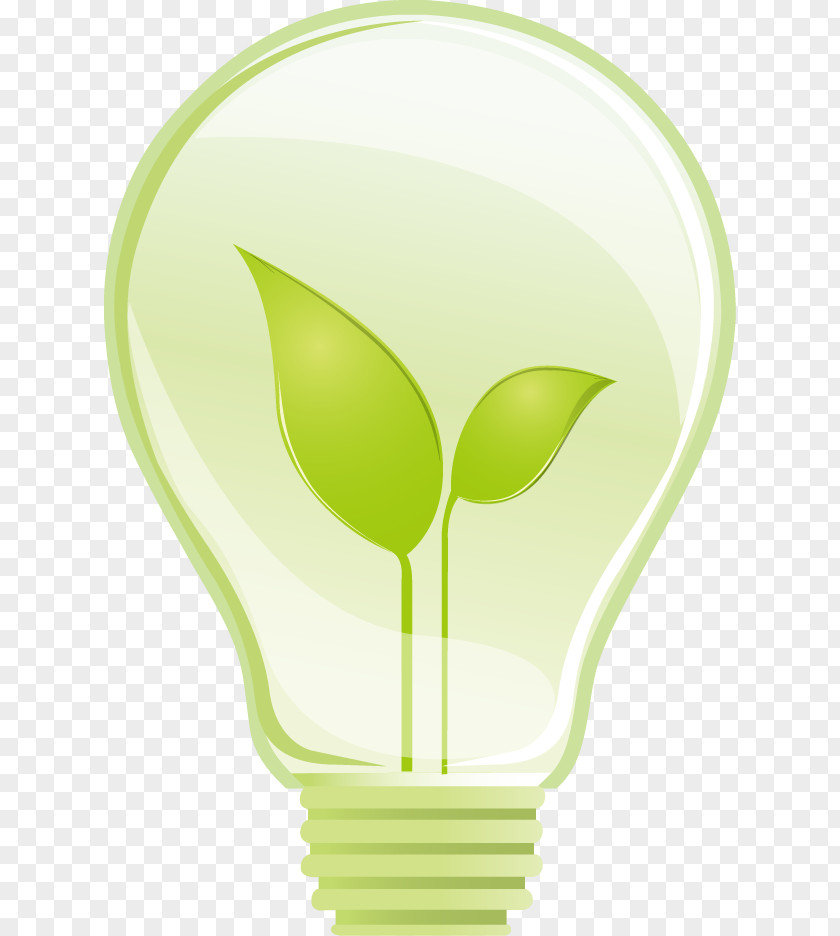 Green Light Bulb Idea Creativity PNG