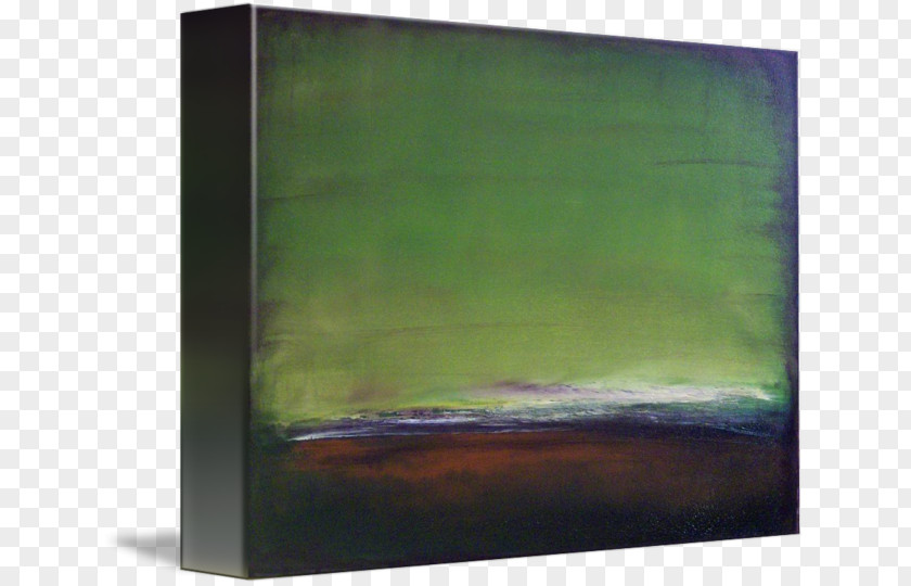 Painting Green Rectangle PNG
