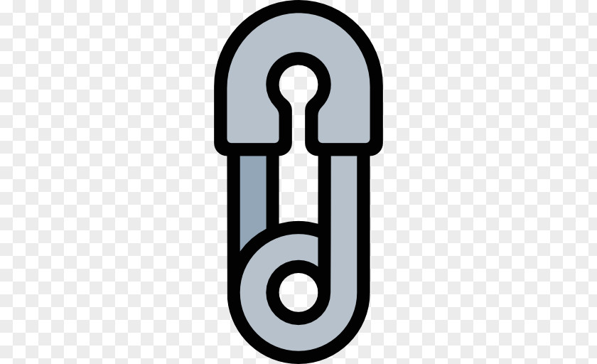 Safety Pin Download Grey PNG