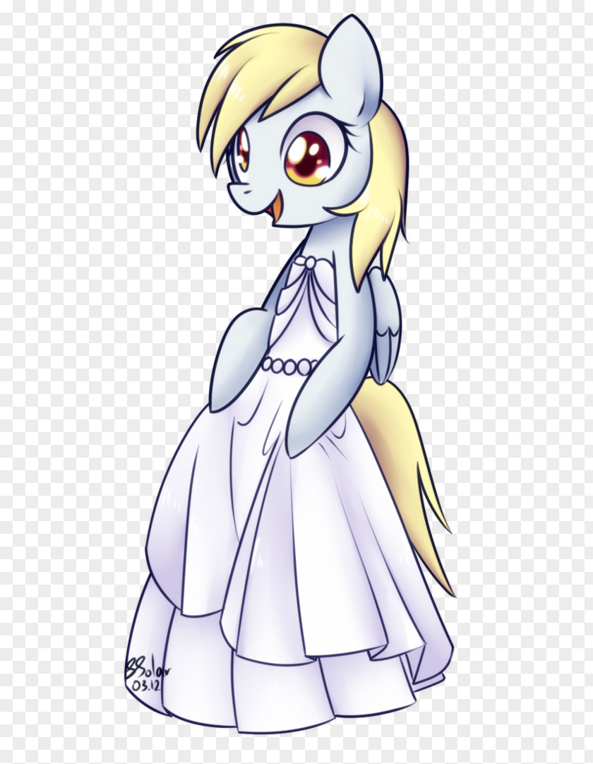 Small Fresh Wedding Derpy Hooves Dress Rarity Rainbow Dash PNG