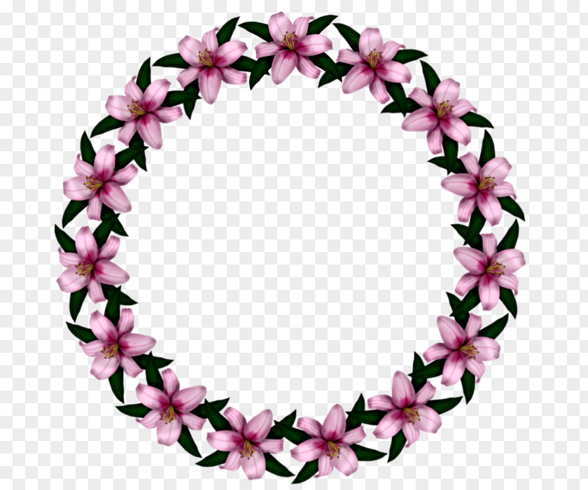 Hair Accessory Magenta Pink Lei Petal Flower Plant PNG