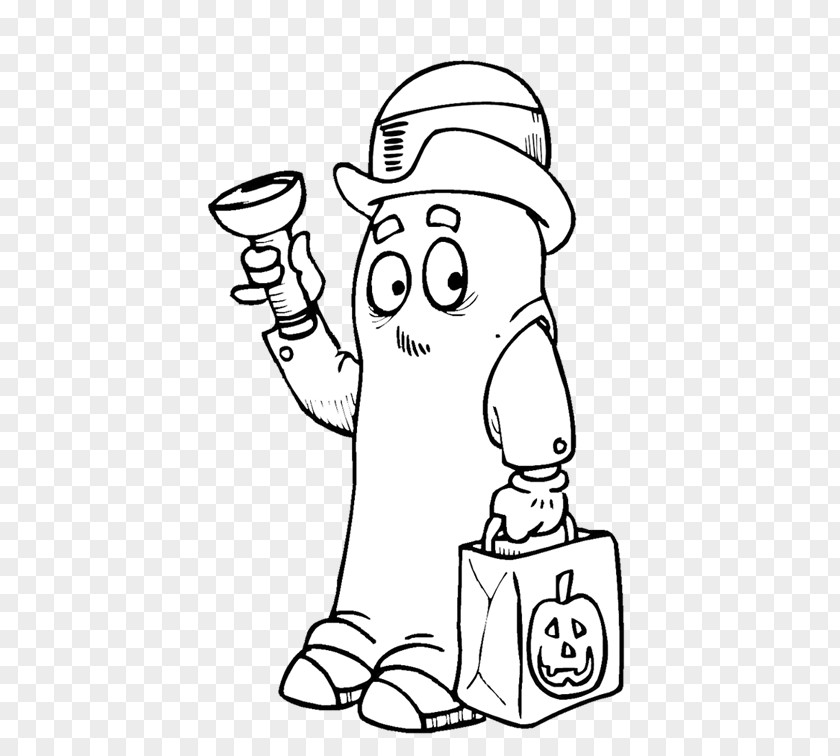 Halloween Clip Art Coloring Book Trick-or-treating Drawing Image PNG