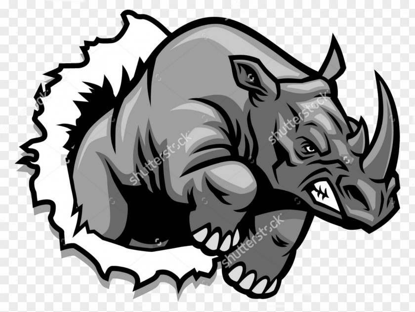 Lions Head Rhinoceros Drawing Royalty-free PNG