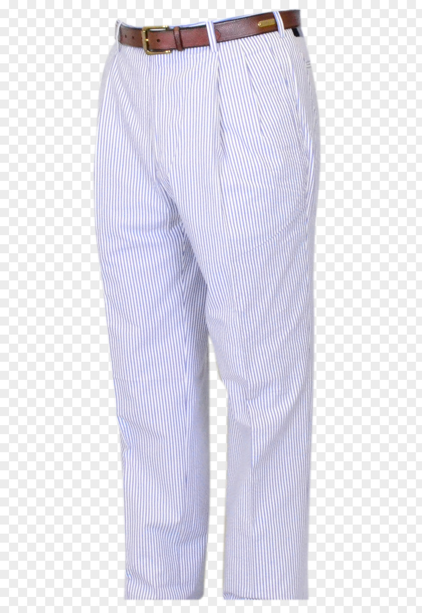 Casual Pants Seersucker Slacks Waist Cotton PNG